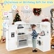 preview thumbnail 25 of 34, Costway Corner Play Kitchen Toddler Kitchen Playset with Range Hood, - See Details