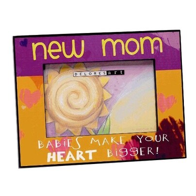 New Mom Picture Frame by Deloresart