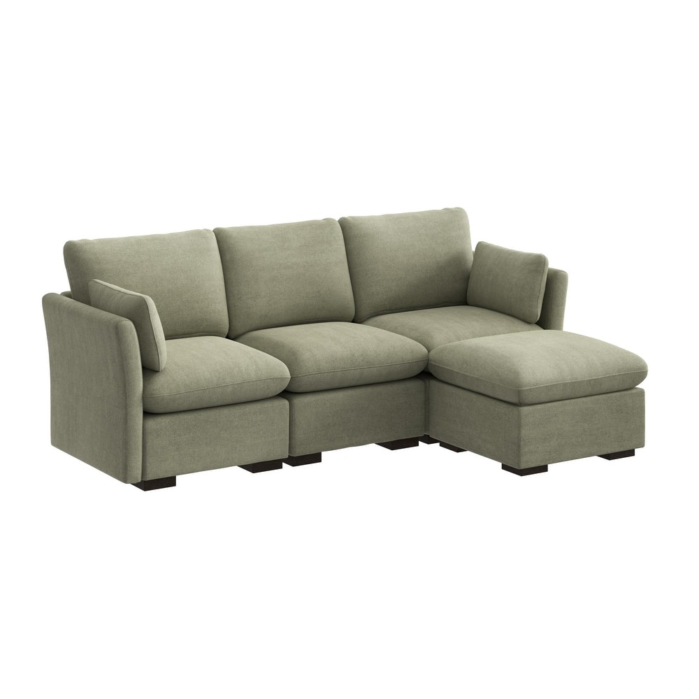 Bush Home Sienna Modular 3-Seater Reversible Chaise Sectional