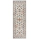 preview thumbnail 109 of 204, Gertmenian Crystal Print Washable Digital Printed Flat Pile Polyester Slip Resistant Area Rug Collection 2' 2" x 6' - Cullen