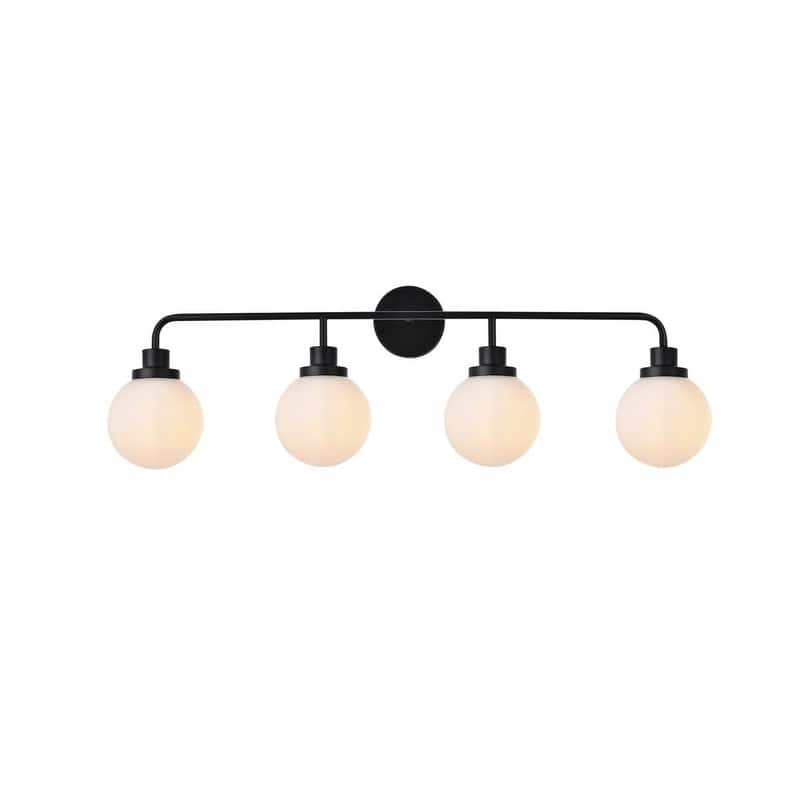 Elegant Lighting LD7036W38 Hanson 4 Light 37" Wide Vanity Light