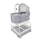 preview thumbnail 11 of 16, TruBliss Sweetli Nurture Bassinet Grey Melange