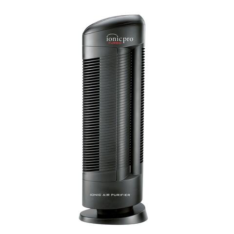 ENVION Ionic Pro Turbo Medium to Large Room HEPA Air Purifier Tower w/ 3 Speeds - 7.7 x 9.5 x 27.2 in