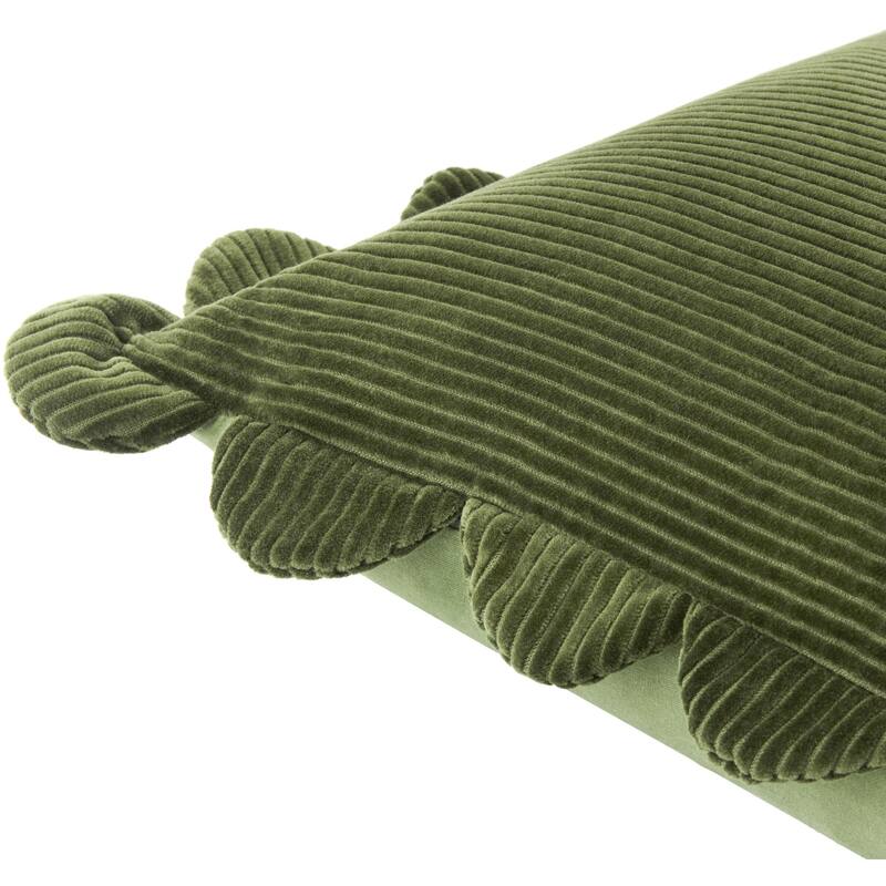 Livabliss Corduroy Quarters Modern Accent Pillow