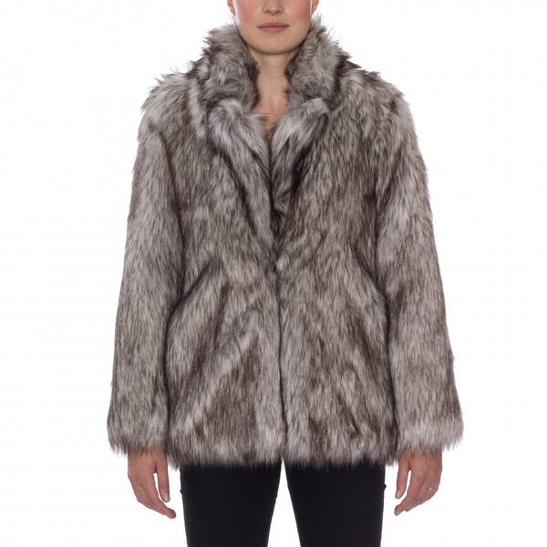 Shop Betsey Johnson Faux Fur Jacket Free Shipping Today