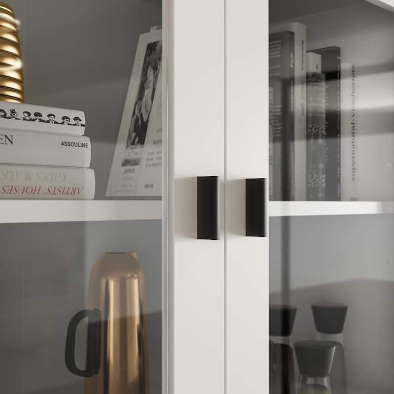 Combined BookShelves Kitchen Cabinet Display Cabinet Pantry Bookcase