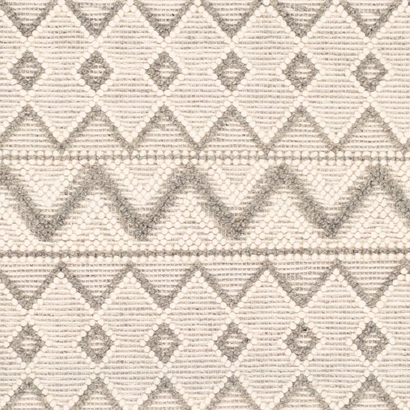 Livabliss Pirlo Handmade Geometric Boho Farmhouse Wool Area Rug