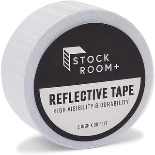 Reflektor Rol Stockroom Plus White Reflective Tape - 2 In x 30 FT Outdoor Reflector ...