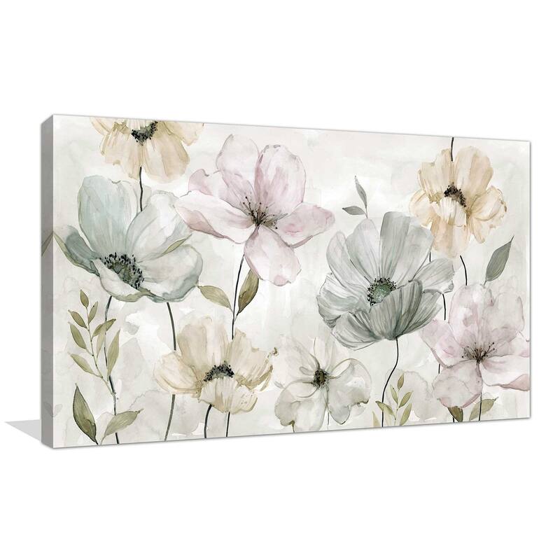 "Garden Grays" by Carol Robinson Print on Canvas