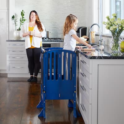 Guidecraft Contemporary Kitchen Helper Royal Navy