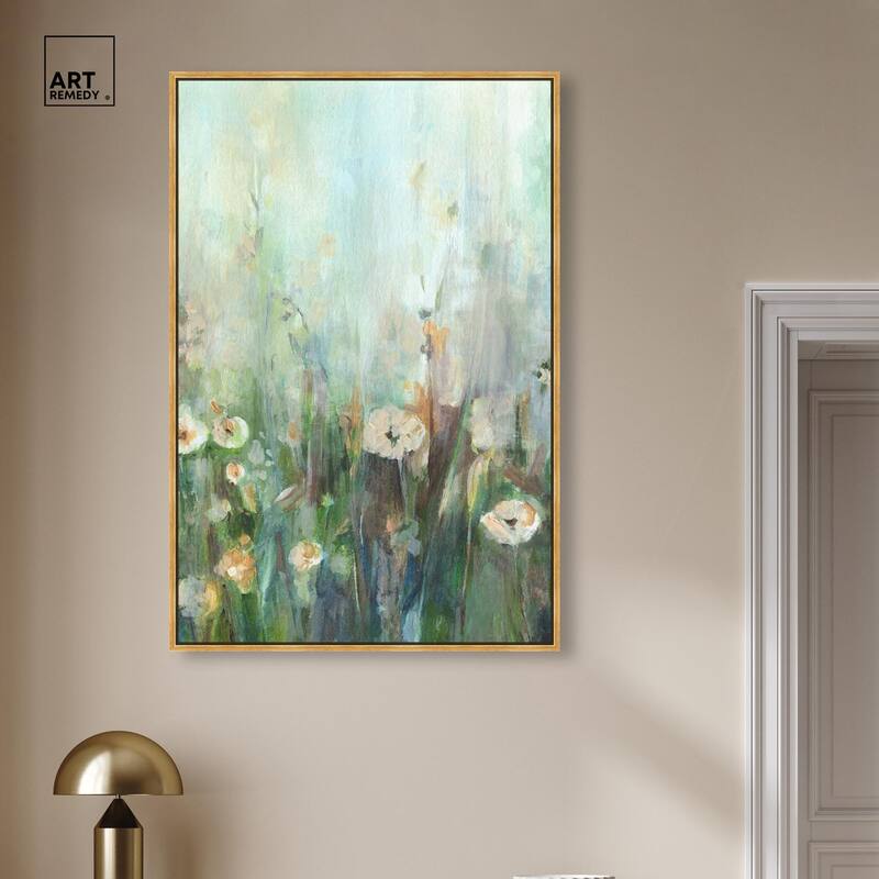 Harmony Green II Canvas by Art Remedy