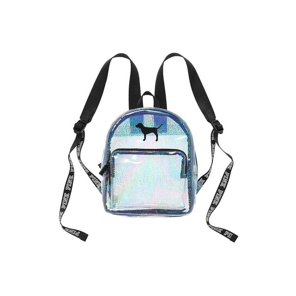 victoria's secret pink leather backpack