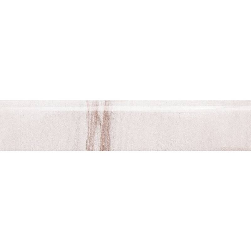 Soho 2x10 Greige Ceramic Bullnose Wall Tile