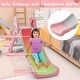 preview thumbnail 9 of 18, Costway 3-in-1 Kids Indoor Slide with Basketball Hoop & Basketball, - See Details