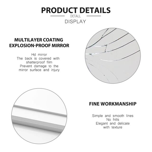 Modern Freestanding Full Length Floor Mirror