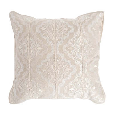 Lyra Embroidered Throw Pillow