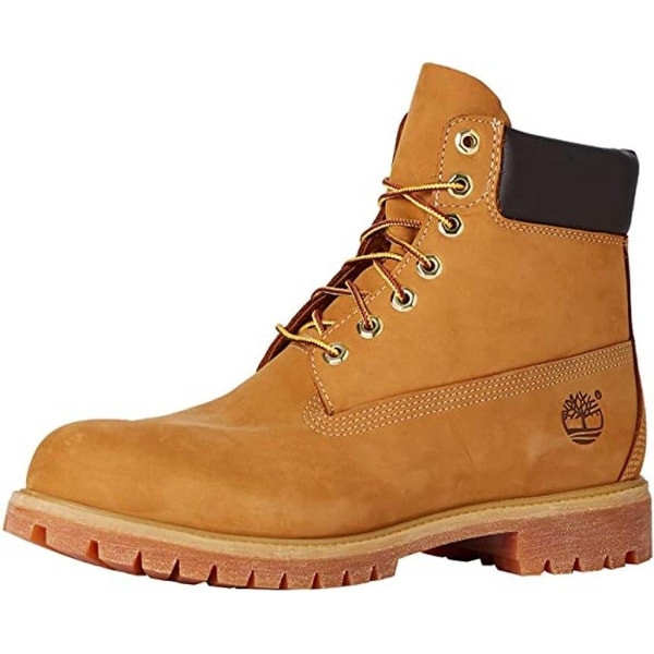 6-Inch Wide Premium Boots,Wheat Nubuck 