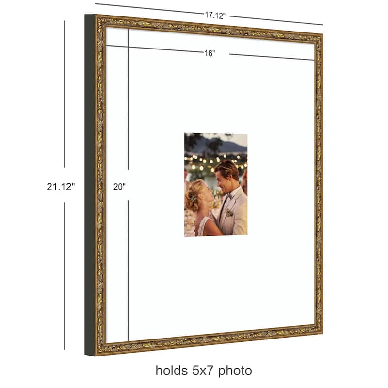 Kate and Laurel Belvedere Bronze Photo Frame