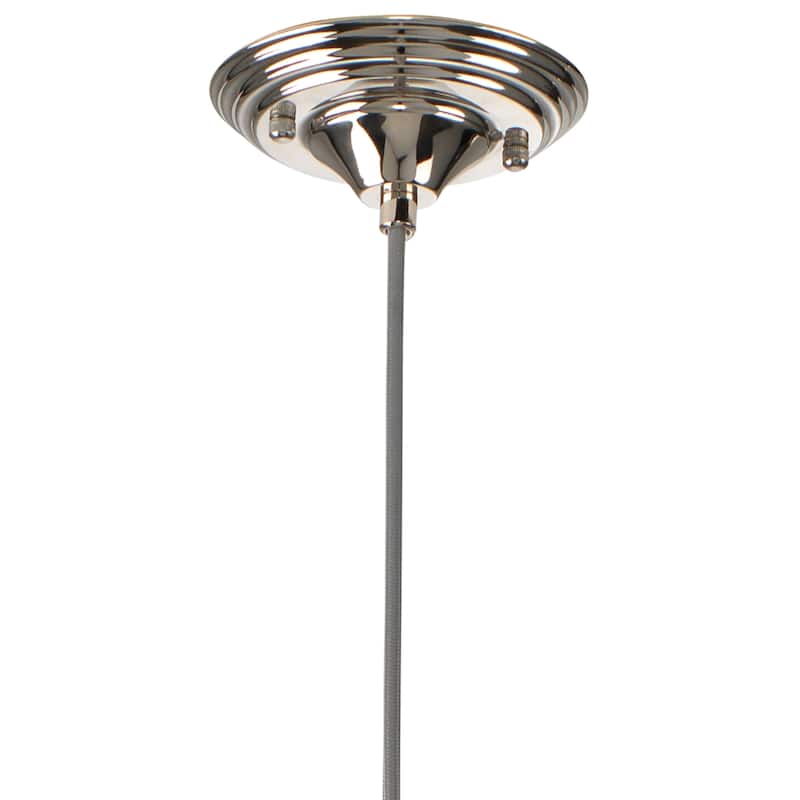 Alden Décor Dorset 1-Light Glass Pendant