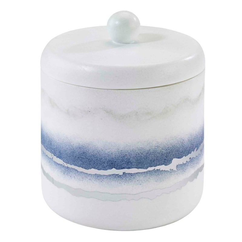 Avanti Linens Murano Jar - Silver
