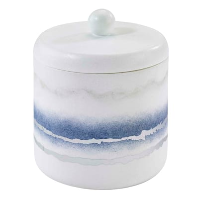 Avanti Linens Murano Jar - Silver