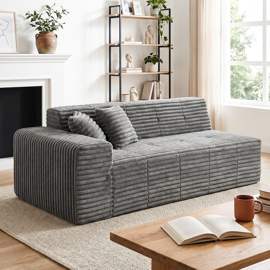 Modern Oversized plush Sofa Bed