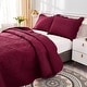 preview thumbnail 9 of 106, MarCielo 3 Piece Cotton Oversized Bedspread Quilt Set Tmonica