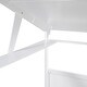 preview thumbnail 12 of 16, White Twin Size Solid Wood House Bed with Trundle & Storage