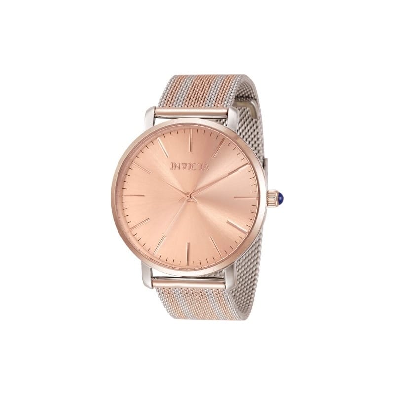 Invicta Women's 33937 Angel Quartz 3 Hand Rose Gold Dial Watch - Rose Gold