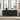 Legend Black Glaze Ash Veneer 6 Drawer Dresser with Metal Legs