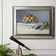 preview thumbnail 6 of 7, Still Life with Peaches and Grapes Premium Framed Canvas- Ready to Hang