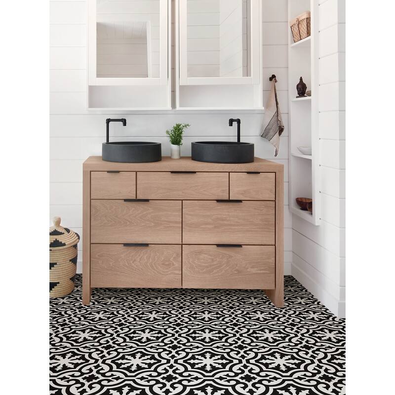 FloorPops Parma Peel & Stick Floor Tiles