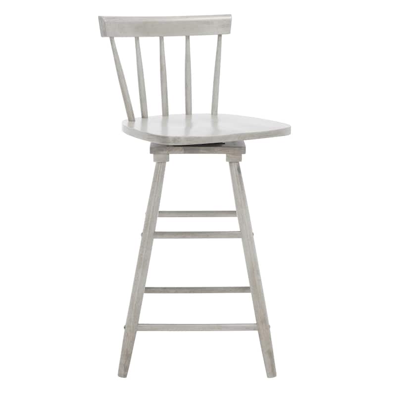 SAFAVIEH Tage Swivel 25-inch Counter Stool - 17"W x 17"D x 38"H