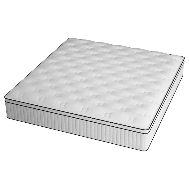 12 Inch Hybrid Queen Mattress in a Box with Pocket Springs