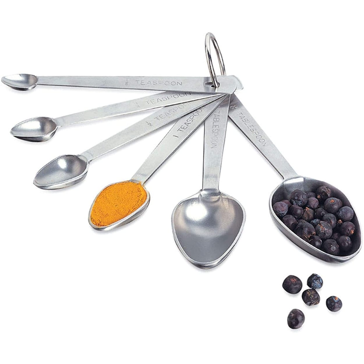 Basic Ingredients by Amco Stainless Steel China Set of 3 Measuring