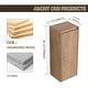preview thumbnail 6 of 14, Wall Mounted Bathroom Storage Cabinet, Float Cupboard, Wood Side Cabinet, Bookcase, Medicine Cabinet, Vanity Cabinet