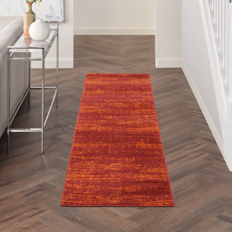 Nourison Sandy Indoor/Outdoor Abstract Area Rug