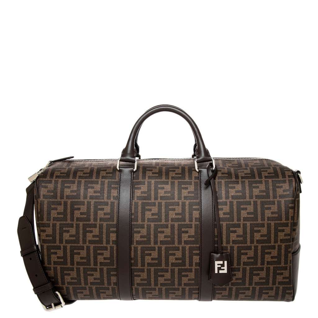 Fendi Medium FF Duffle - Brown