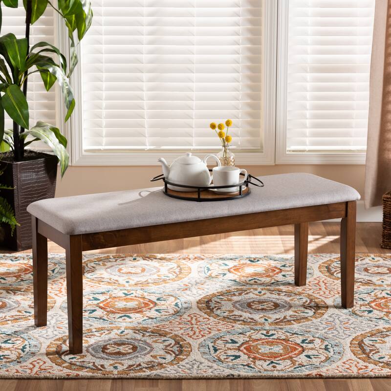 Teresa Modern and Contemporary Transitional Dining Bench