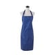 preview thumbnail 15 of 22, Cotton Kitchen Apron - Adjustable Neck Strap, Classic Cooking Apron with Front Pocket for Baking, Cooking and Everyday Navy Blue - 28"x35"