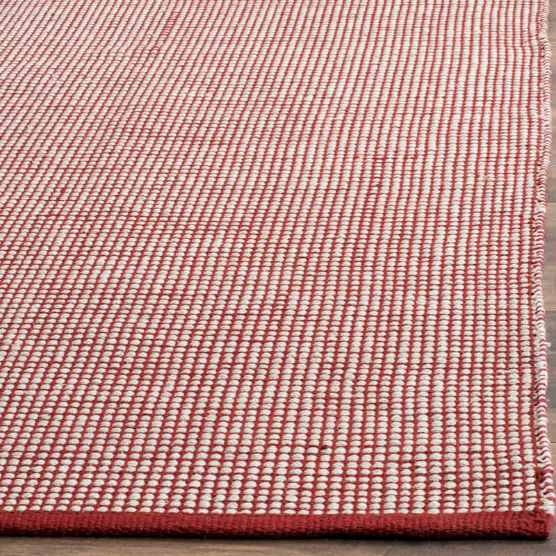 SAFAVIEH Handmade Flatweave Montauk Mariko Casual Cotton Rug
