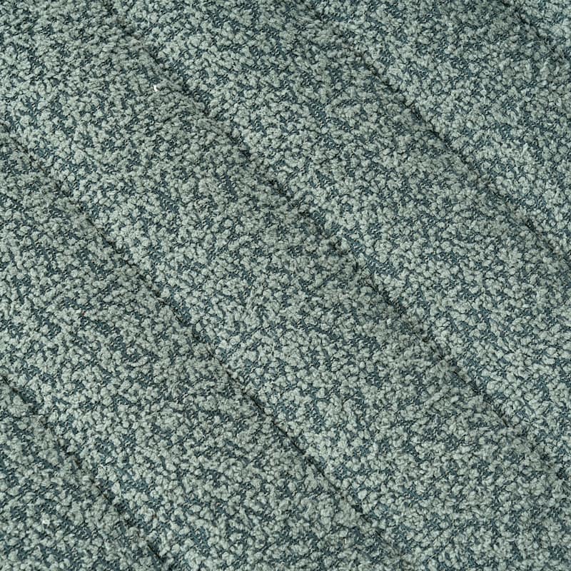 116.5" Versatile 4-Seater Sofa in Boucle Fabric with Cushions