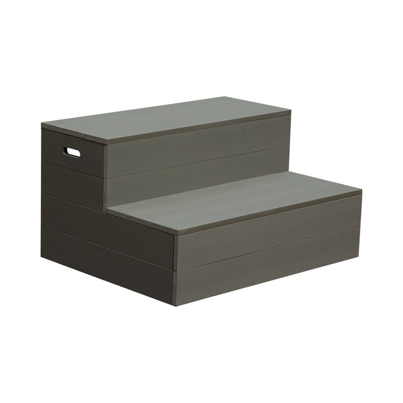 Domi Hot Tub Steps, Universal Spa & Hot Tub Step, Heavy Duty Aluminum Spa Steps, Non-Slip Spa Stairs for Outdoor/Indoor