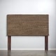 preview thumbnail 24 of 39, Ashbury Woven Wicker Rattan Abaca Headboard Natural - Queen