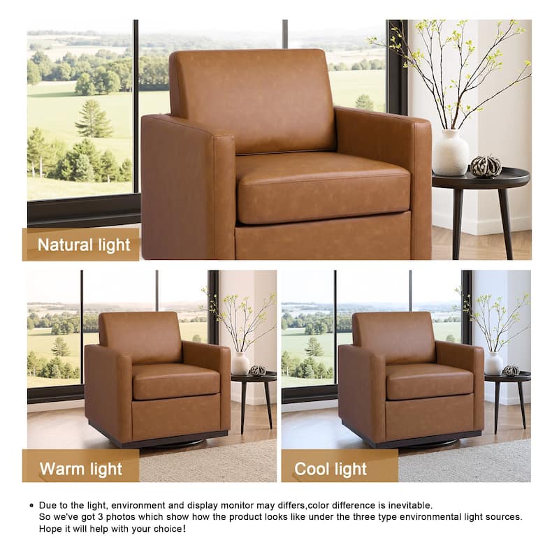 Modern Swivel Accent Arm Chair