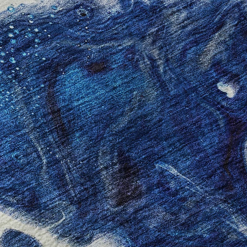 Premium Washable Super Soft Abstract Ink Mayfield Rug