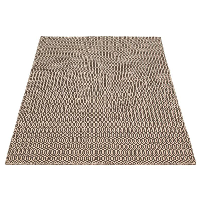 Nevada Grey Kilim 5'2" x 7'5" - 5'2 x 7'5