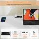 preview thumbnail 7 of 9, Costway Twin Loft Bed with LED Light & Power Outlet Desk Storage