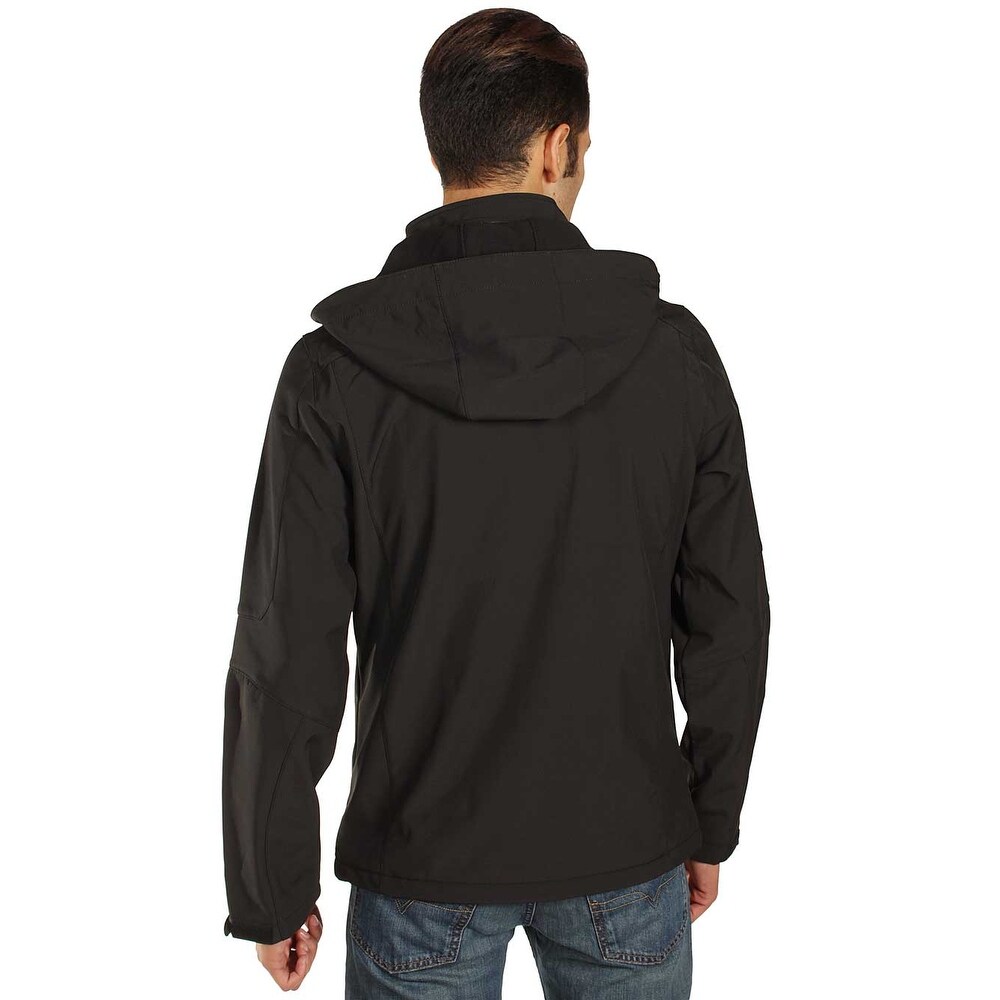 Shop Projek Raw Men S Soft Shell Jacket In Black Overstock