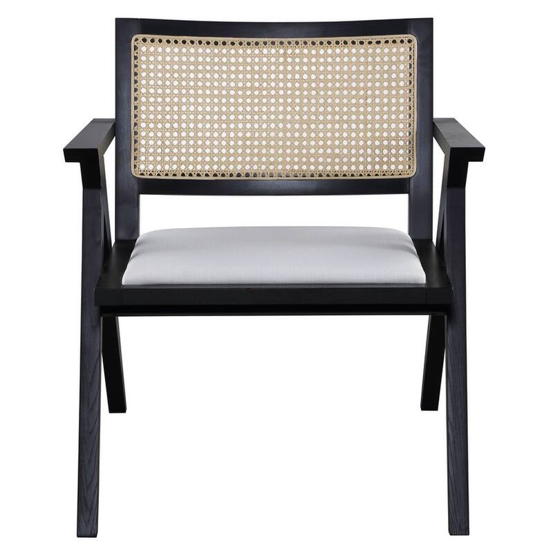 SAFAVIEH Home Krystine Rattan Accent Chair - 30"W x 32"D x 32"H
